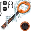 Underwater Metal Detector: IP68 waterproof, rechargeable, 3 modes (vib. & sound), 1600mAh built-in, for adults’ underwater use