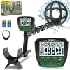 Adult Metal Detector: Professional, Adjustable Stem, 6 Modes, High-Accuracy 10'' Waterproof Coil for Gold Coin & Treasure Detection
