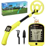 Adjustable Kids Metal Detector with LCD Display and 6” Search Coil for Exploration Hiking
