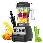 1800W Blender: Pro high-speed countertop, with durable SS blades, 60oz BPA-free, for shakes, smoothies, nuts, ice and fruits, dishwasher-safe