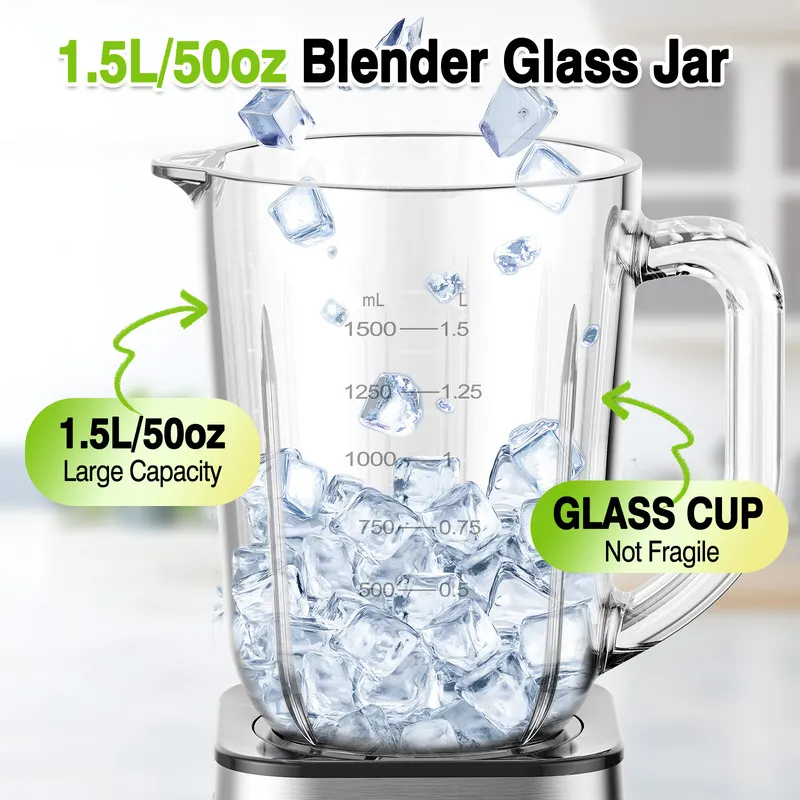 Blender glass jar