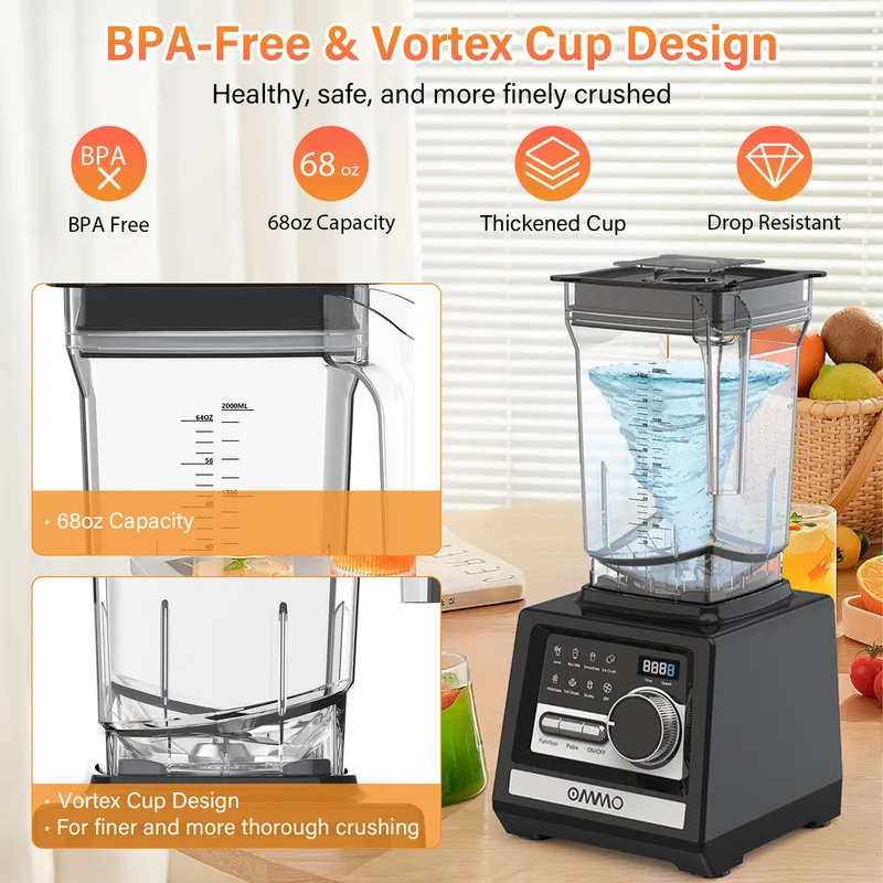 Blender with BPA Free design