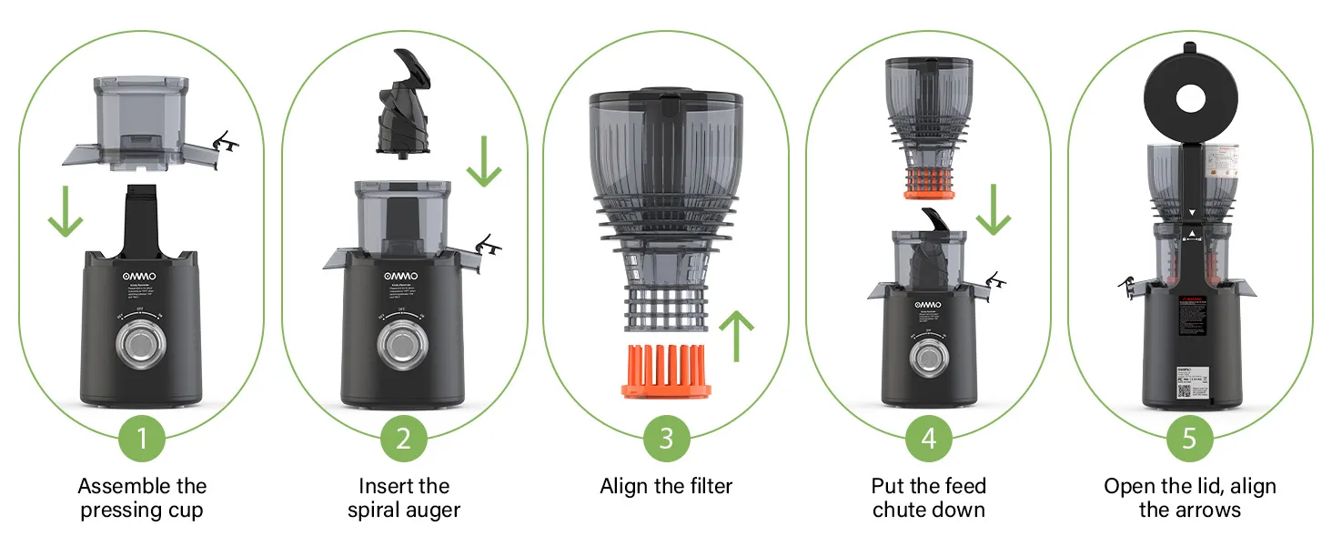 How to install the juicer.