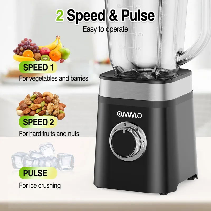 different speed to make different juices